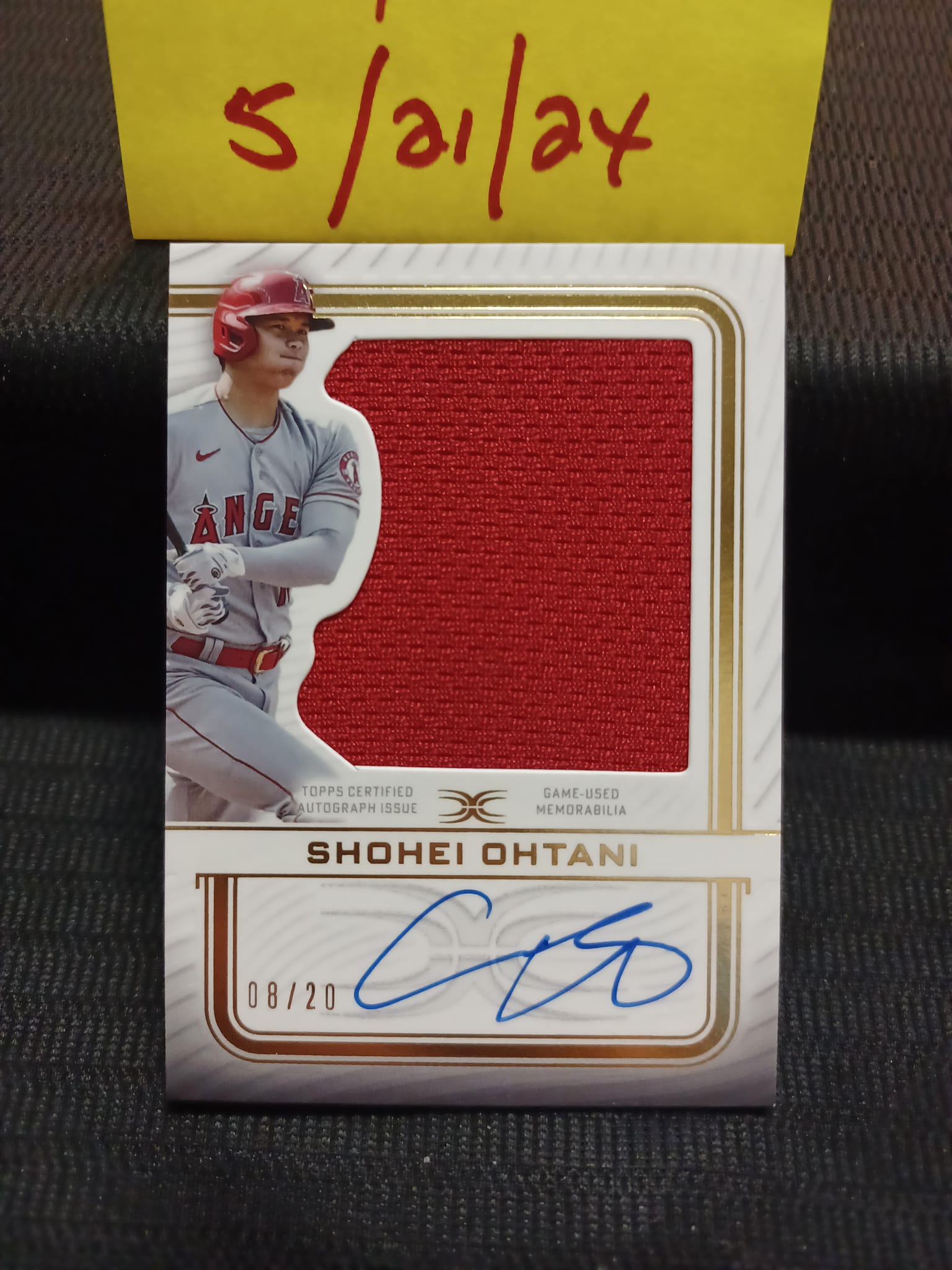 Check out this beauty - Shohei Ohtani 2019 Panini Flawless 