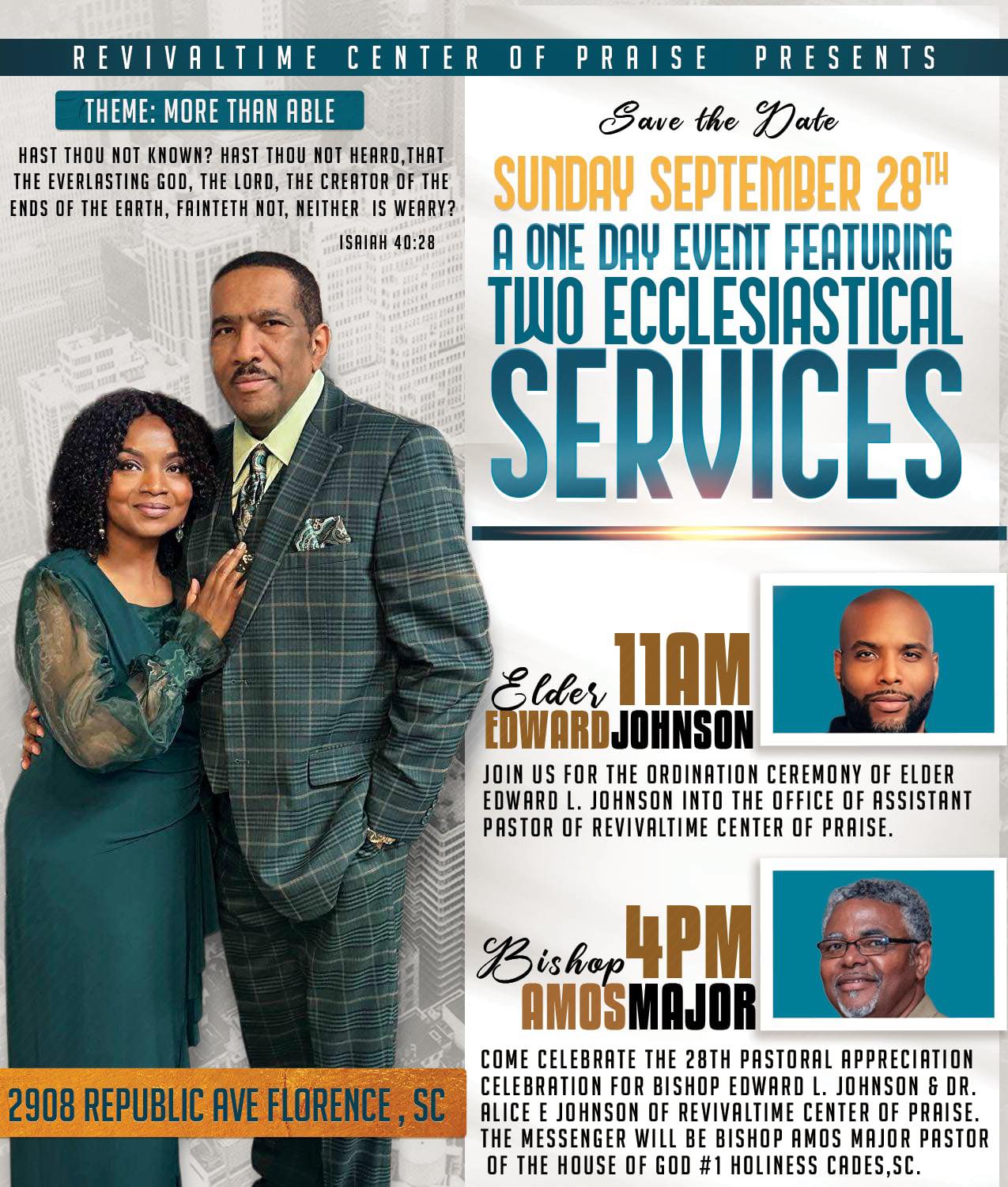 Rcop proudly celebrates... - Revivaltime Center of Praise | Facebook