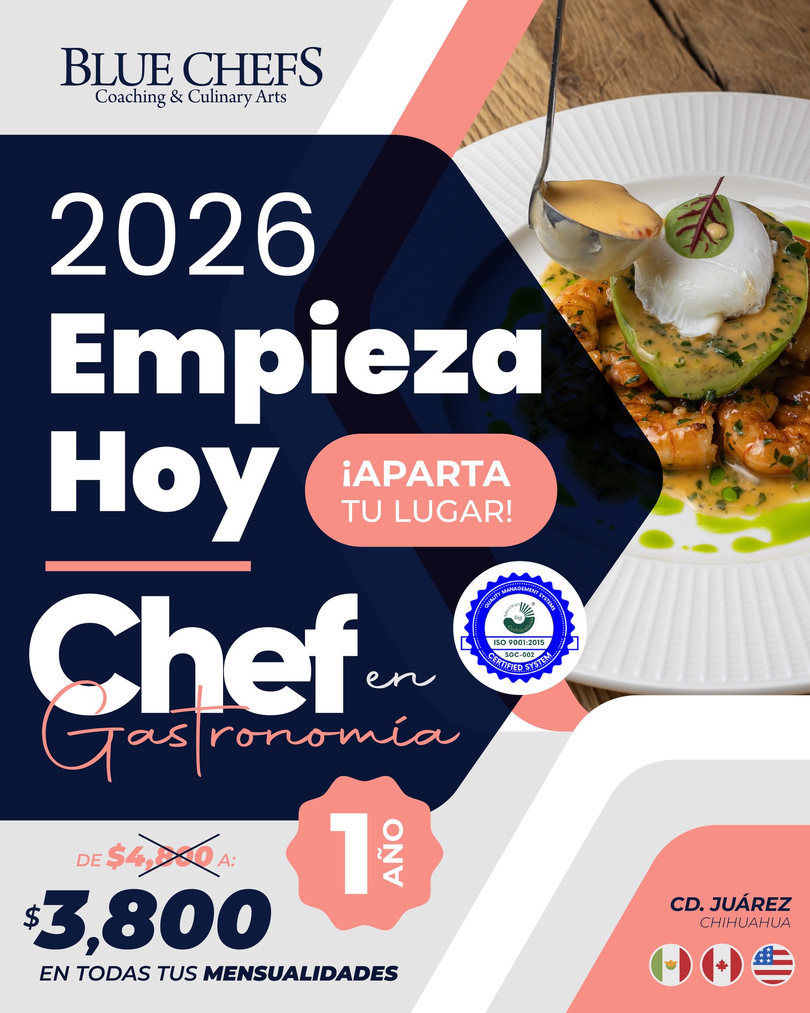 👨‍🍳 ¡Inscripciones abiertas en Blue... - Blue Chefs Cd Juárez | Facebook