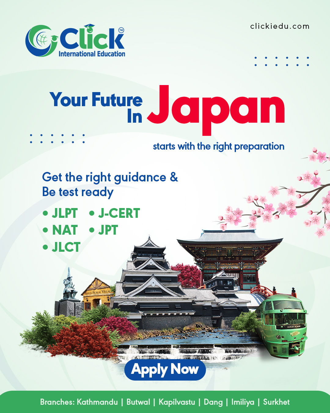 Click - Be more than a learner, be a global achiever. Get test-ready ...