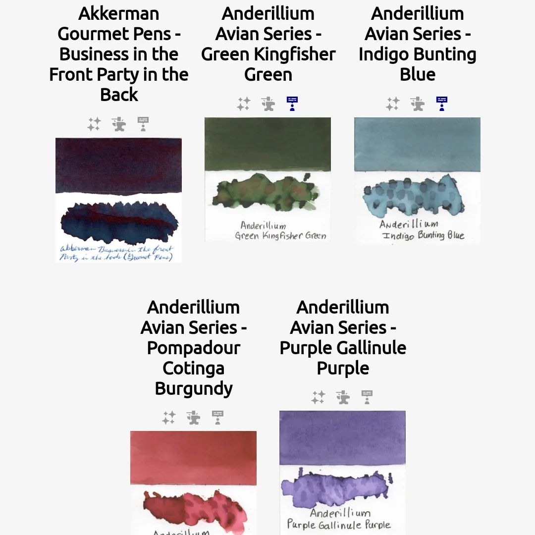 InkSwatch.com - Another 20 inks were posted on...