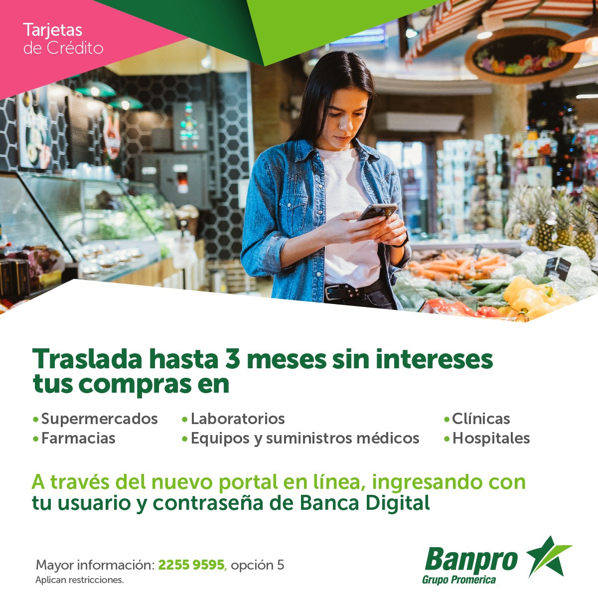 Traslada hasta a 3 meses sin intereses... - Banpro Nicaragua | Facebook