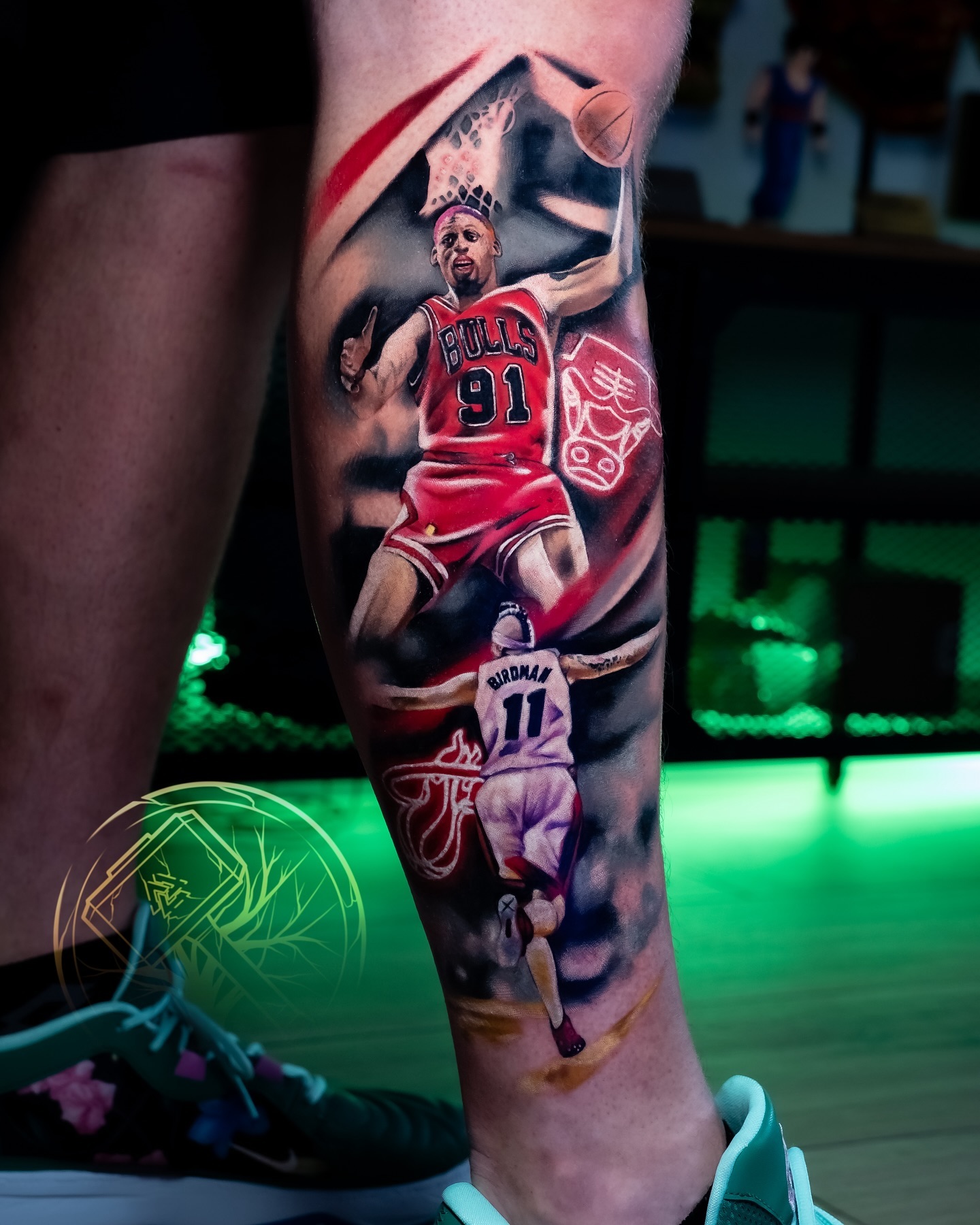 Dennis Rodman and Chris Andersen for NBA fan? powered by 