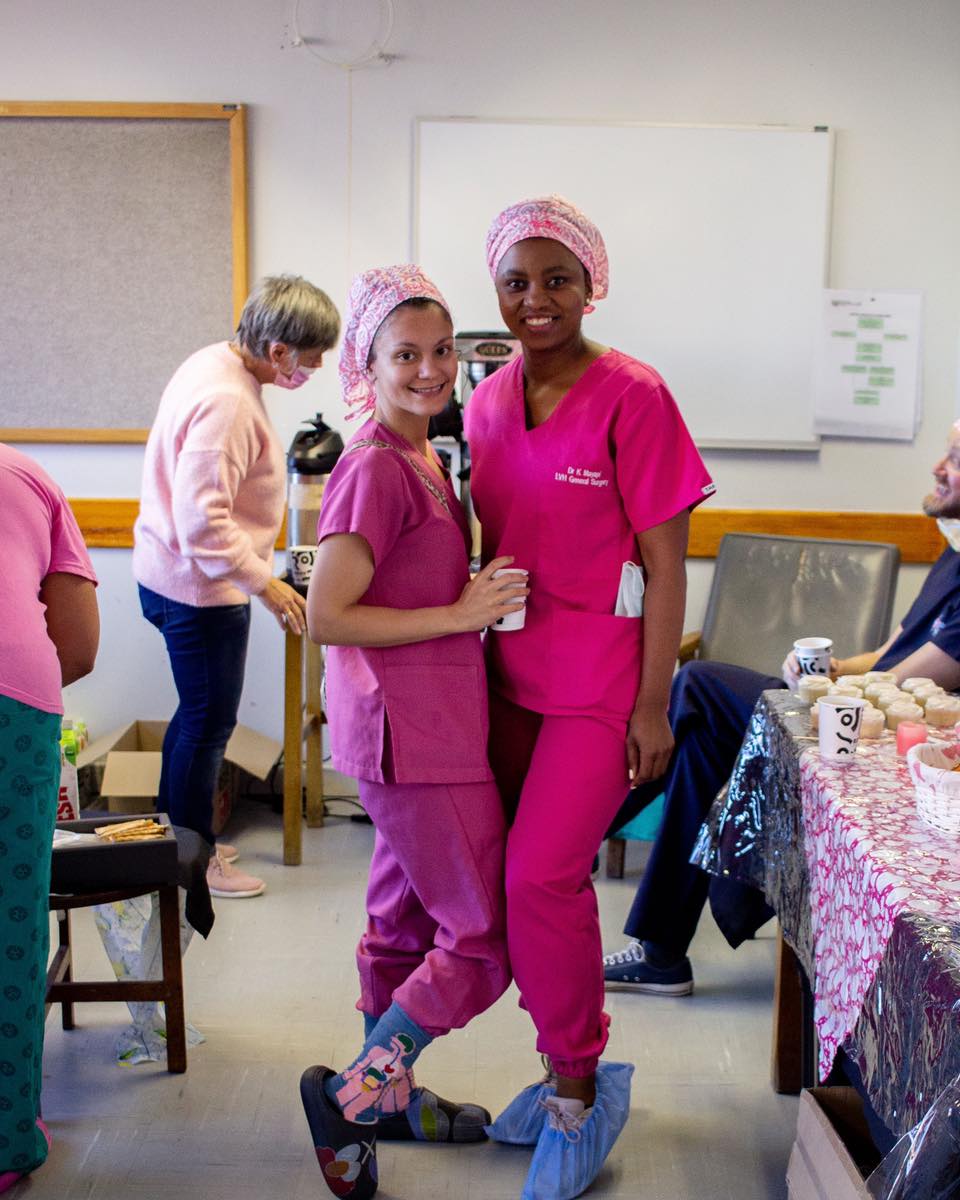 Project Flamingo - Meet Dr Kuhle Mayapi (right) - Senior registrar in ...