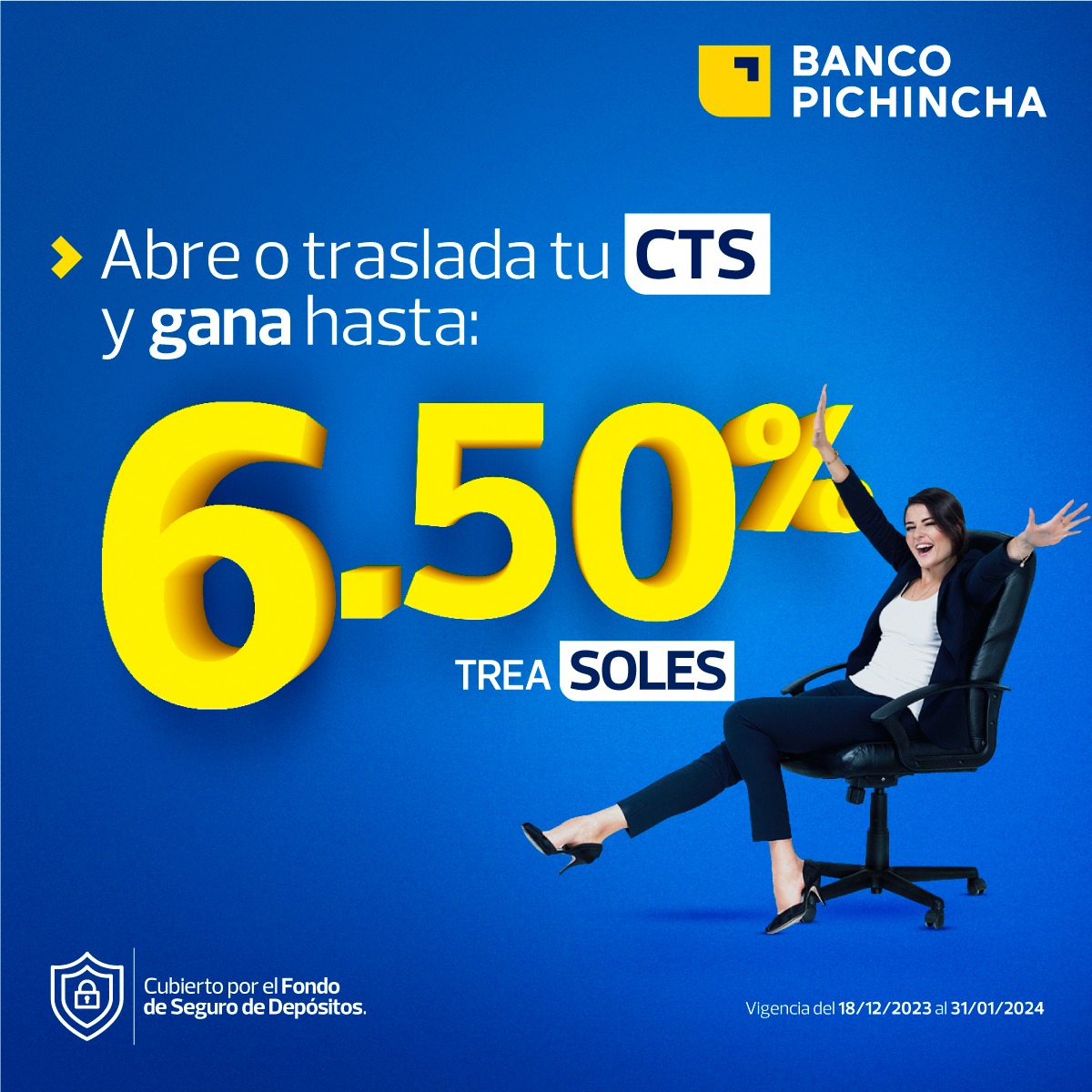 💵 ¡Abre o traslada tu CTS HOY... - Banco Pichincha Perú | Facebook