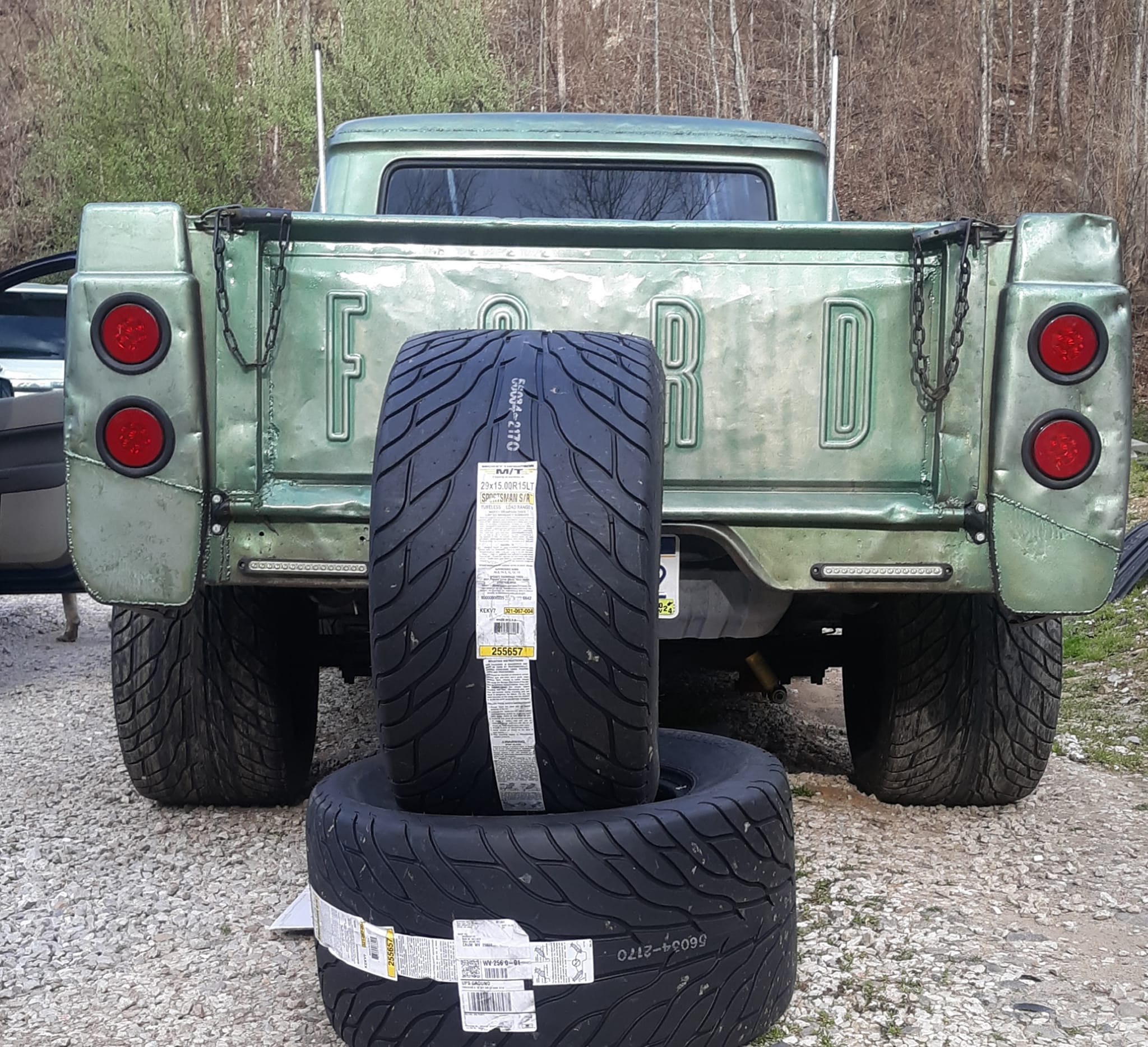 Affordable 29x15-15 big tire set for $560 a pair