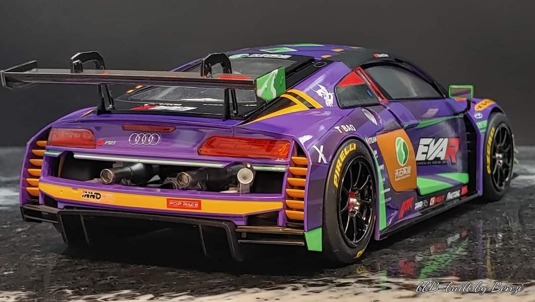 Audi R8 LMS GT3 Evangelion Racing Meng 1/24