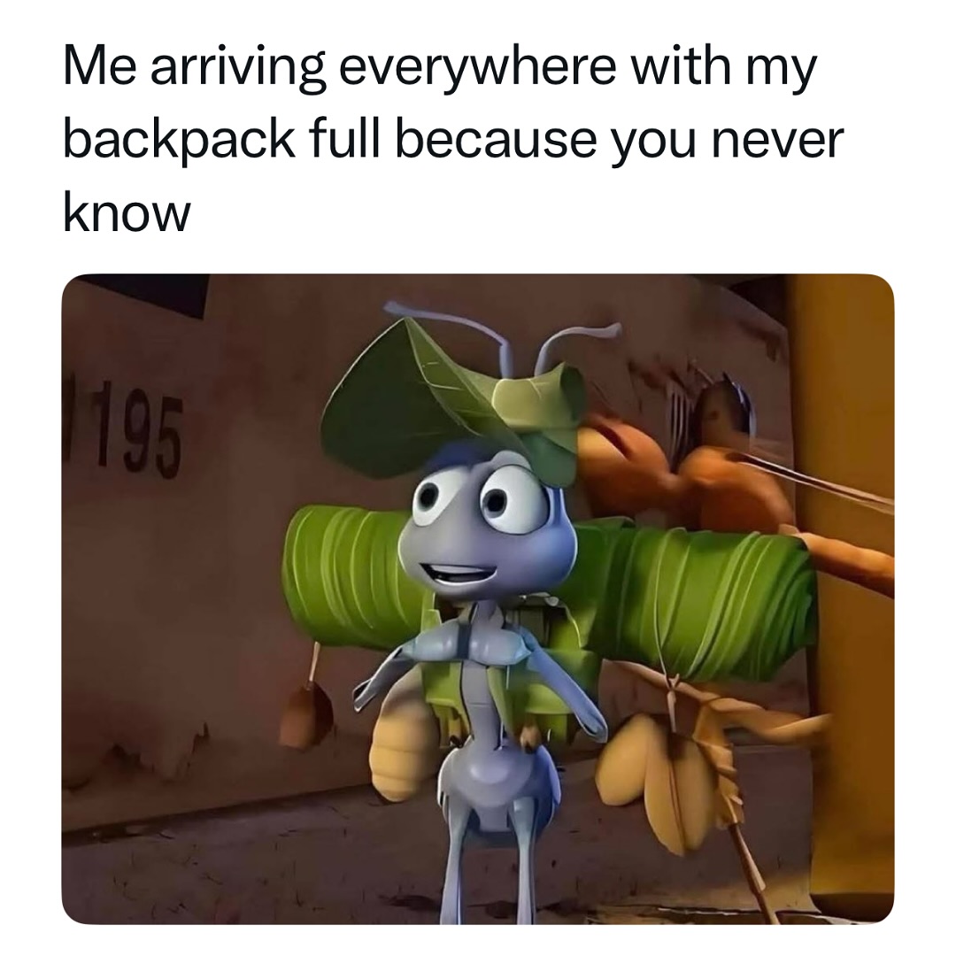 Disnerds - You never know 🎒🐜 | Facebook