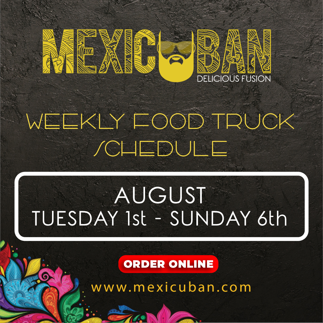Mexicuban - Check out our weekly schedule 🇺🇸🥳 Don´t miss...