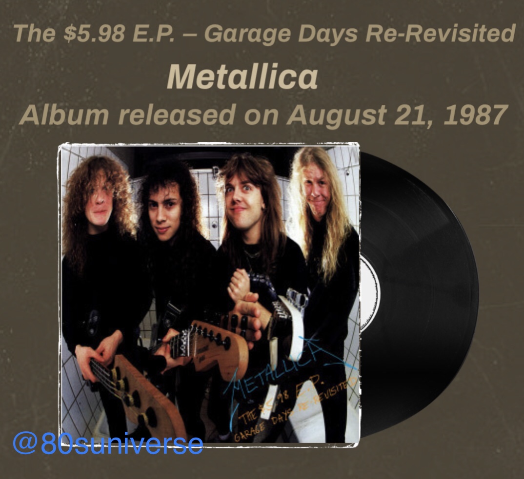 Metallica released the “Garage Days” EP on this day 33 years ago
