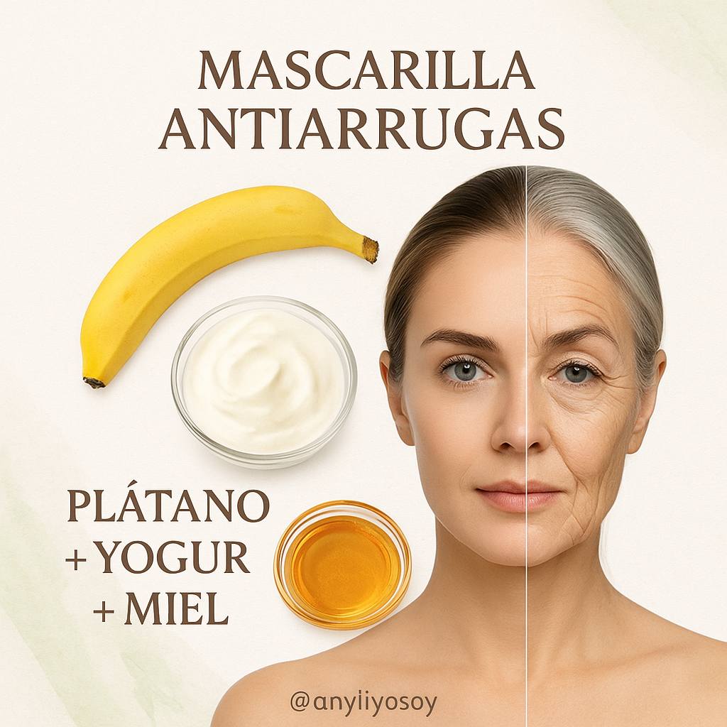 Anyii - Ingredientes 🍌 ½ plátano maduro 🥣 2 cdas de yogur natural 🍯 1 ...