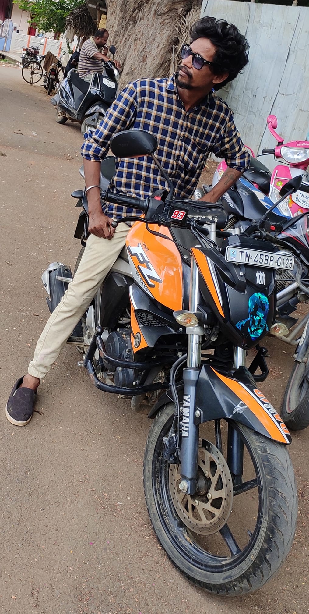 Yamaha Fz Modified Stickers