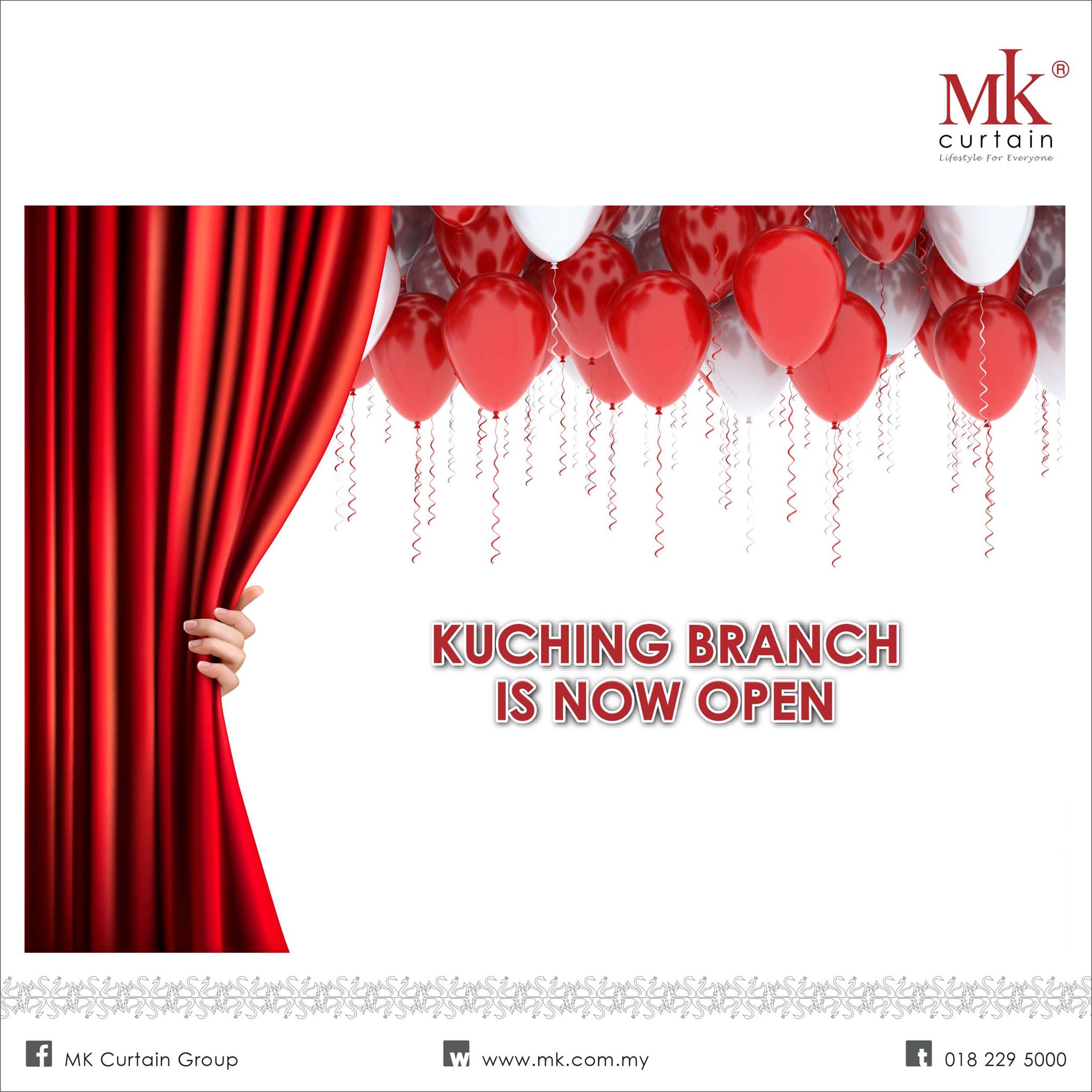 Mk Curtain Hq Kuching Branch Is Now Open New Opening Sale 50 Discount For All Ready Made Curtains Only Valid On 23 7 2017 100 Mystery Gifts Waiting For First 100 Walk In Customers