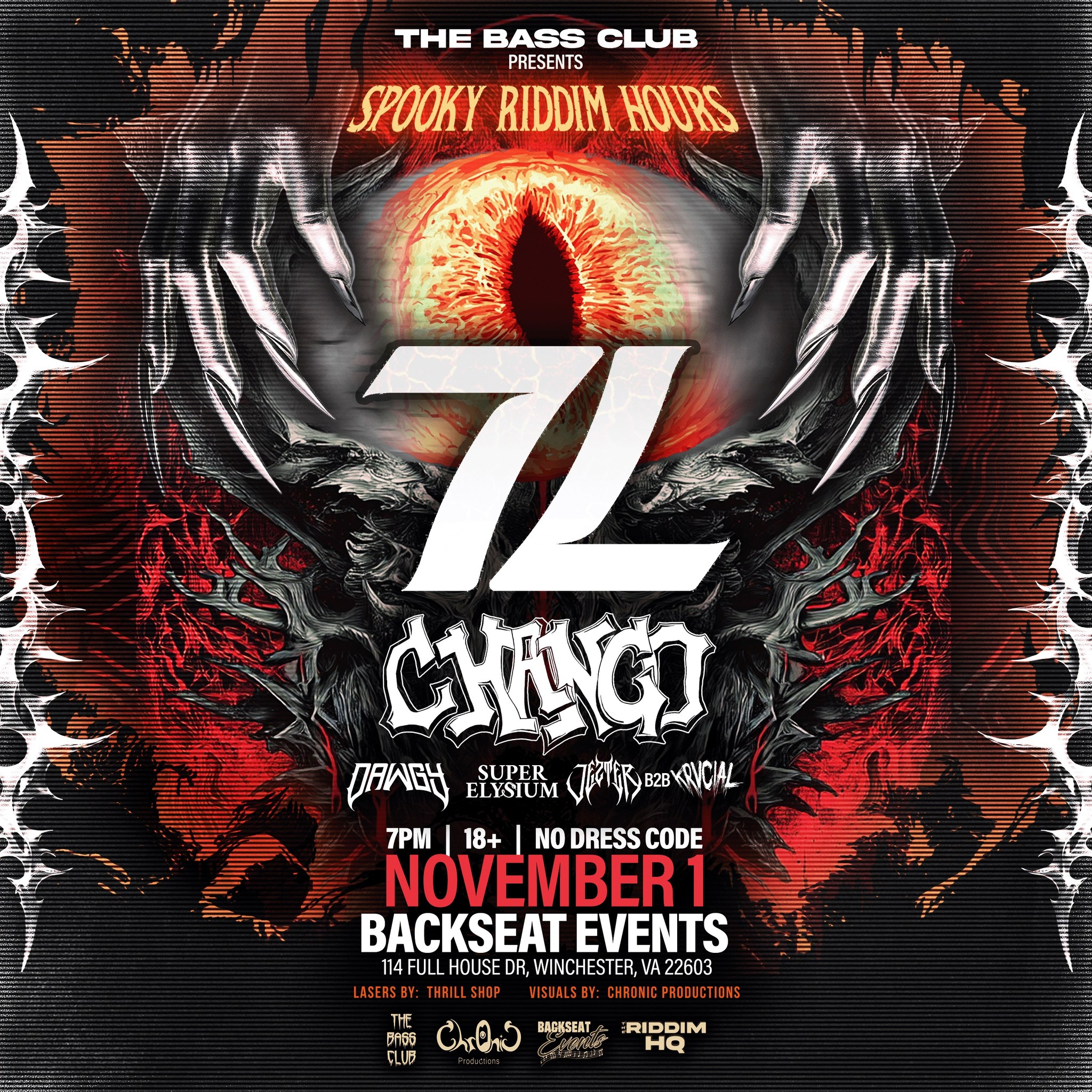 Spooky Riddim Hours feat. 7L + CHANGO