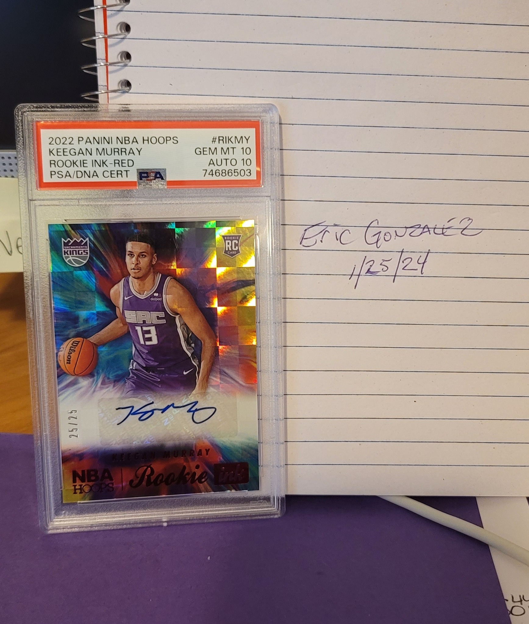 Pascal Siakam premium ink auto gold card for sale