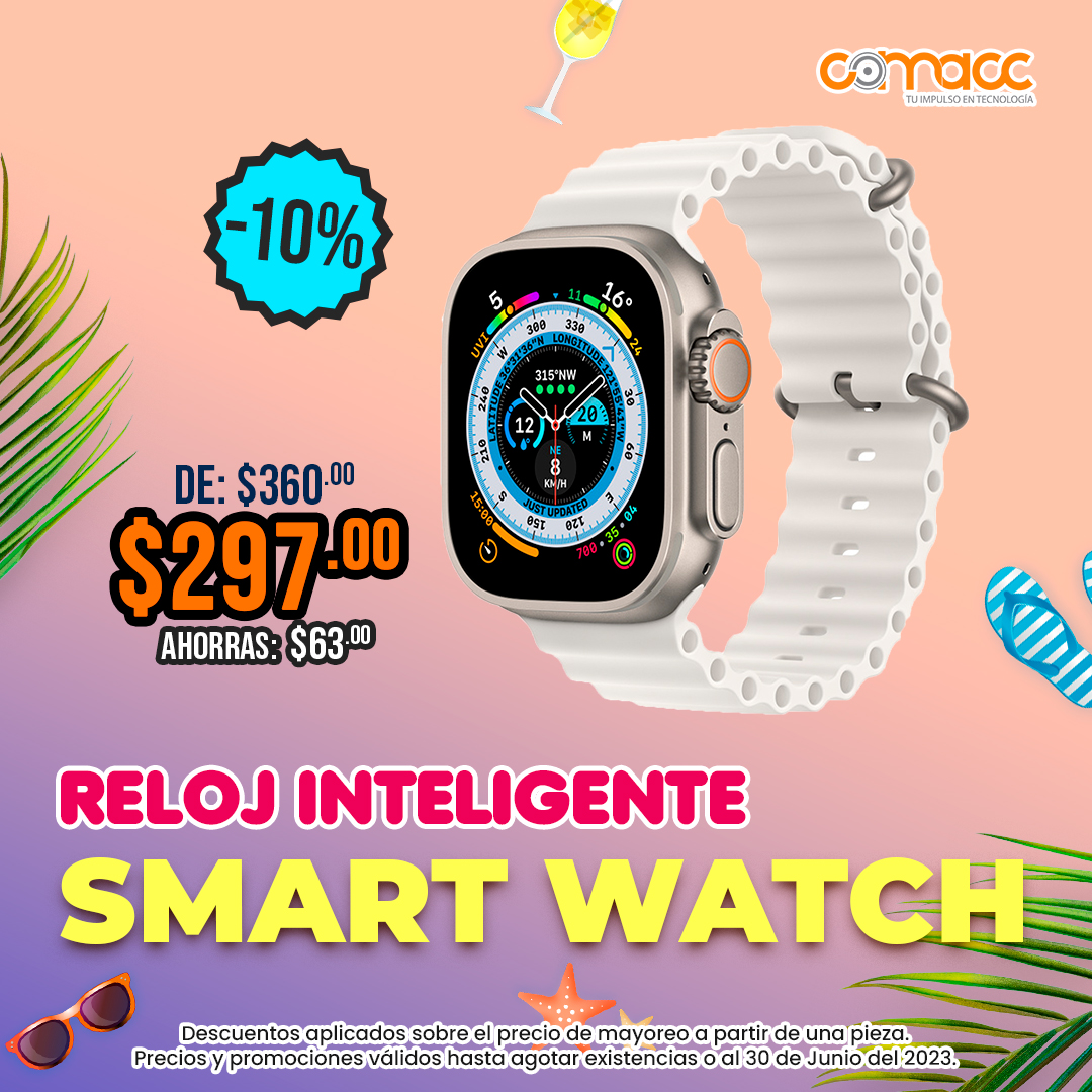 Comacc - Reloj Inteligente cómodo y práctico para el día a...