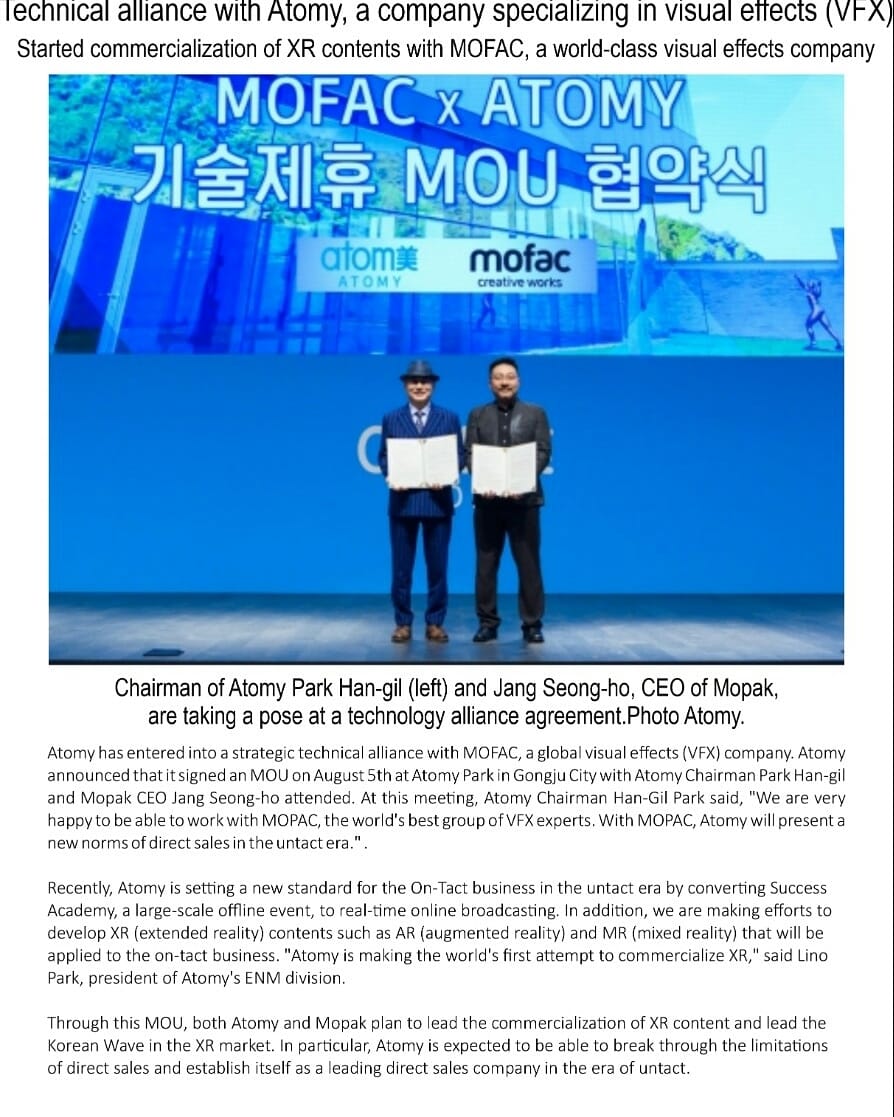 ATOMY IS GOING TO RE-WRITE MLM... - Atomy Winnng Team