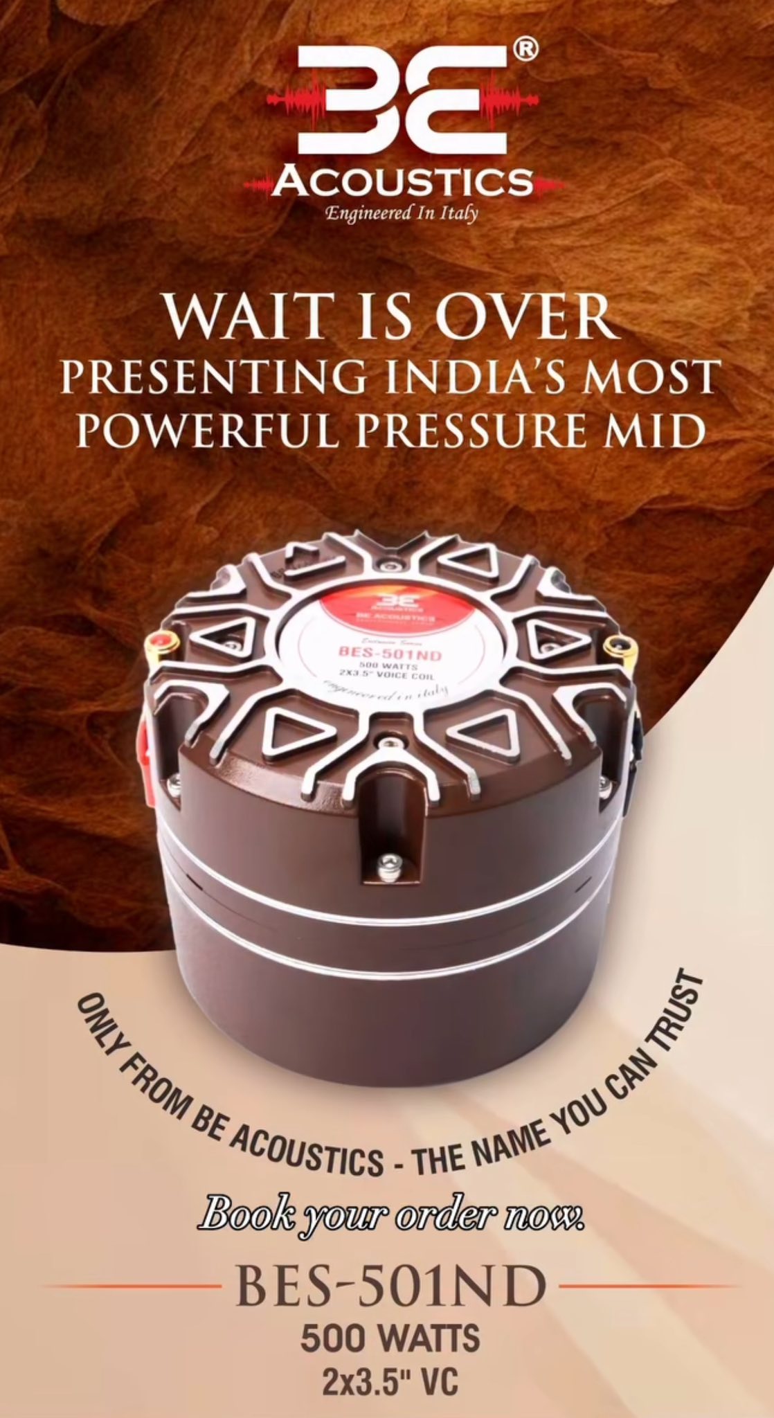 𝐁𝐞-𝐀𝐜𝐨𝐮𝐬𝐭𝐢𝐜𝐬 !! New launch 500Watts & 600watts Presure