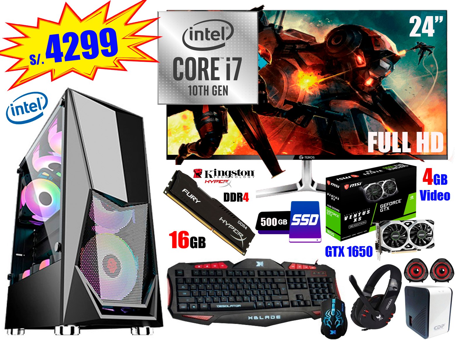 VENTA de PCs, Laptops y Accesorios de Computo - Piura