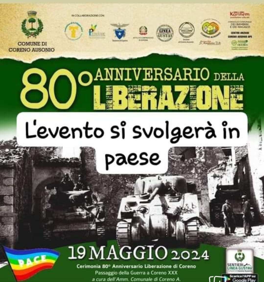 Programma aggiornato delle... - Comune di Coreno Ausonio | Facebook