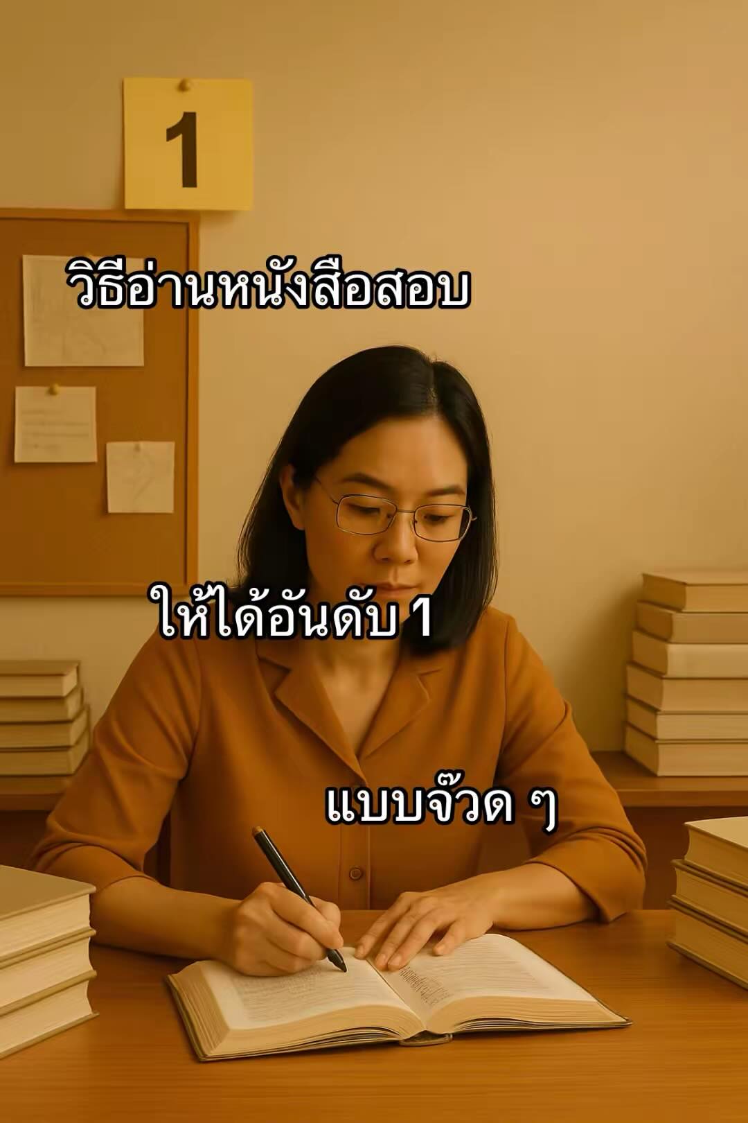วิธีอ่านหนังสือให้สอบได้อันดับ 1... - ใบประกอบวิชาชีพ จ๊วด ๆ | Facebook