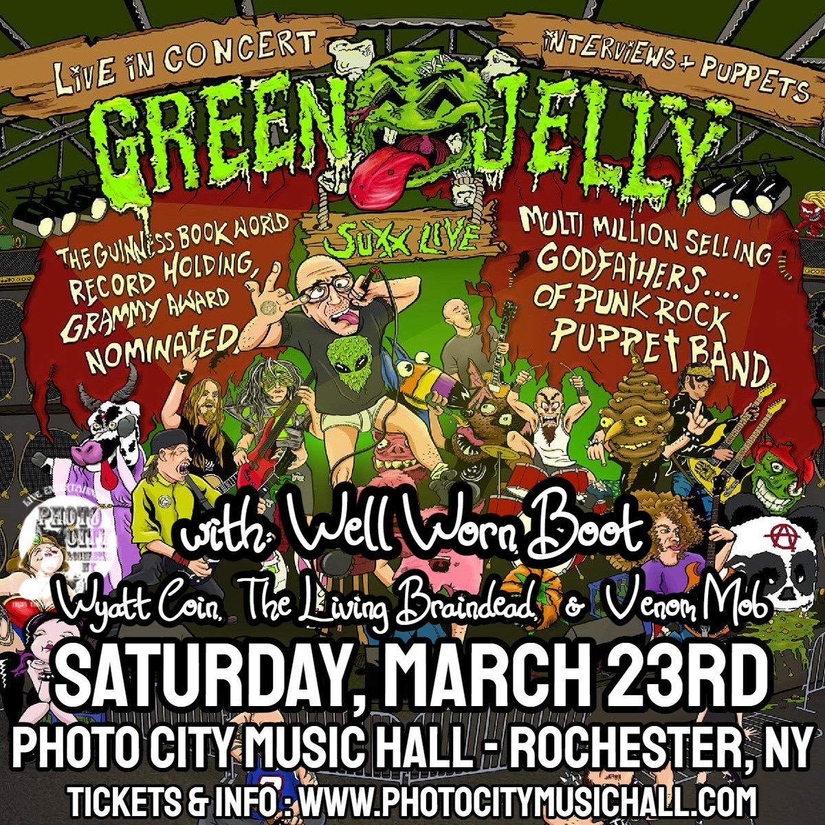 Green Jello returns to the WAGG on December 19th!!! #littlepig