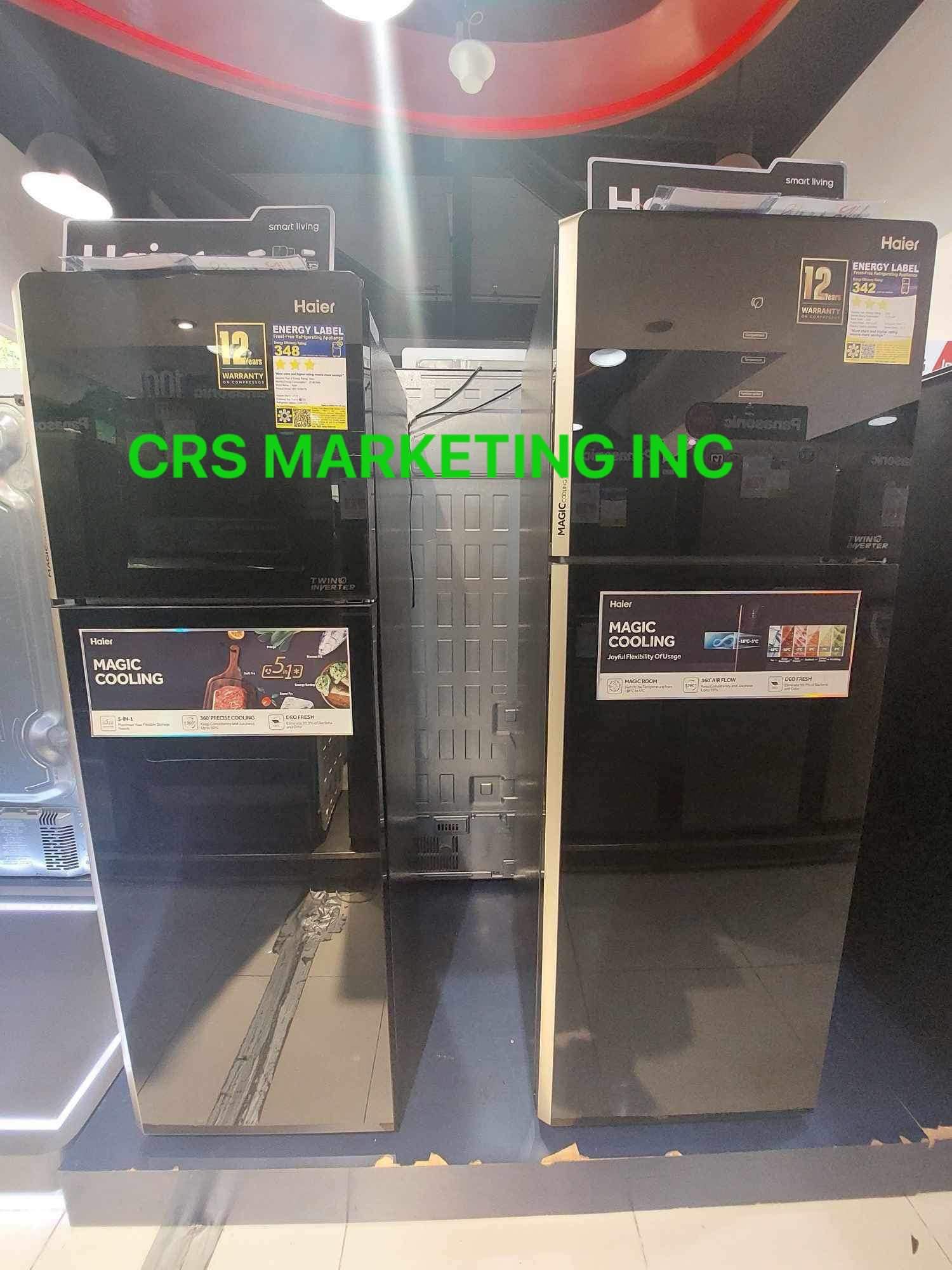 CRS - HAEIR TWO DOOR TOP MOUNT REFRIGERATOR INVERTER NO FROST FRESH ...