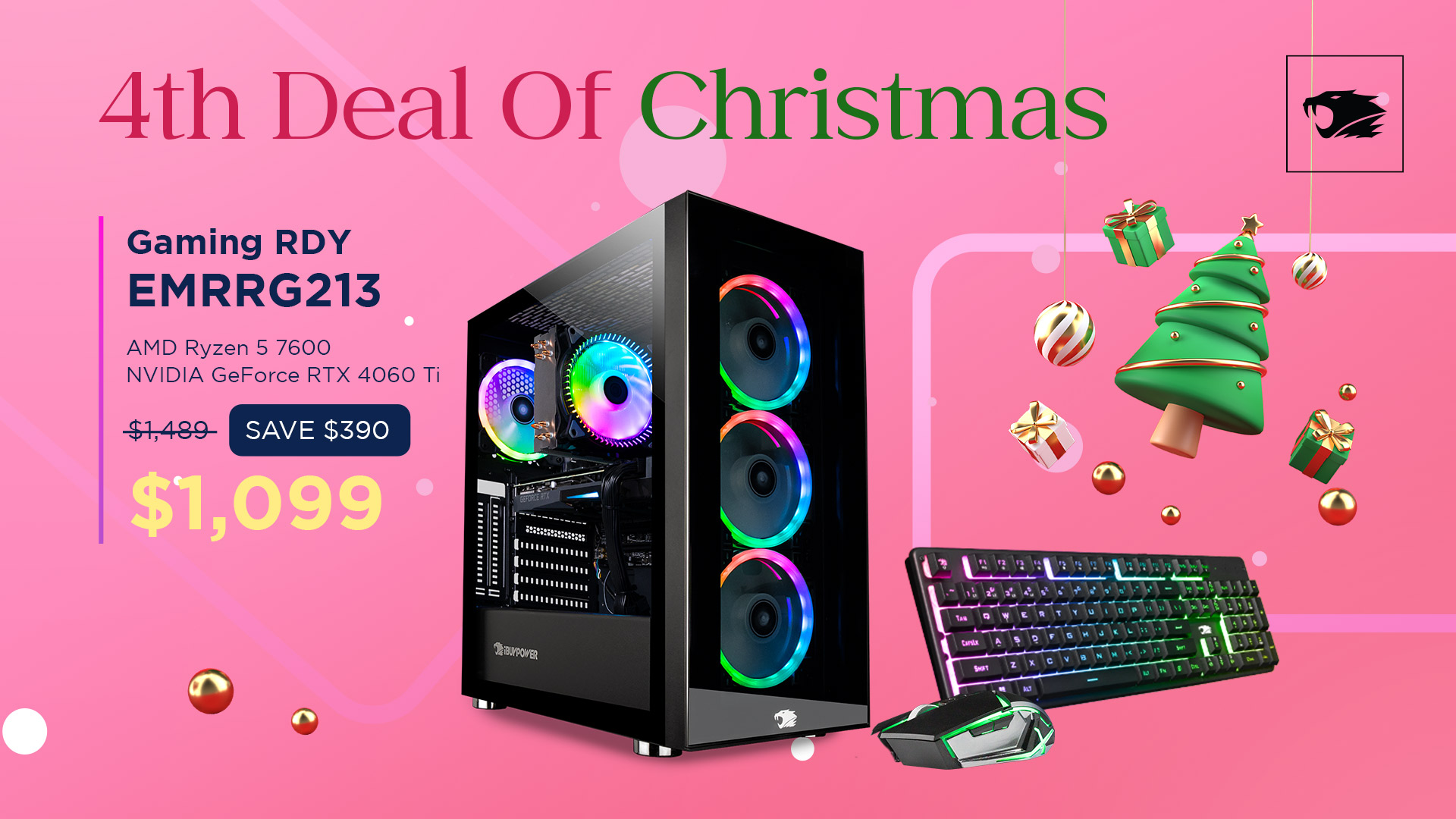 iBUYPOWER - 🎄 4th Deal of Christmas brings... Gaming RDY EMRRG213 w/ an ...