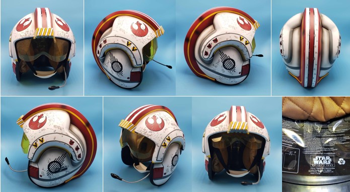 X-Wing fighter helmets in Galaxy's Edge Perfect for the kid in all