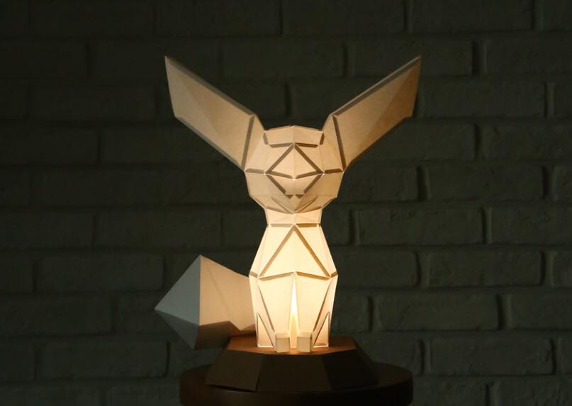 NoTag Korea - Polygon Art + DIY Lamp 합리적인 가격으로 간단하게 조립하여...