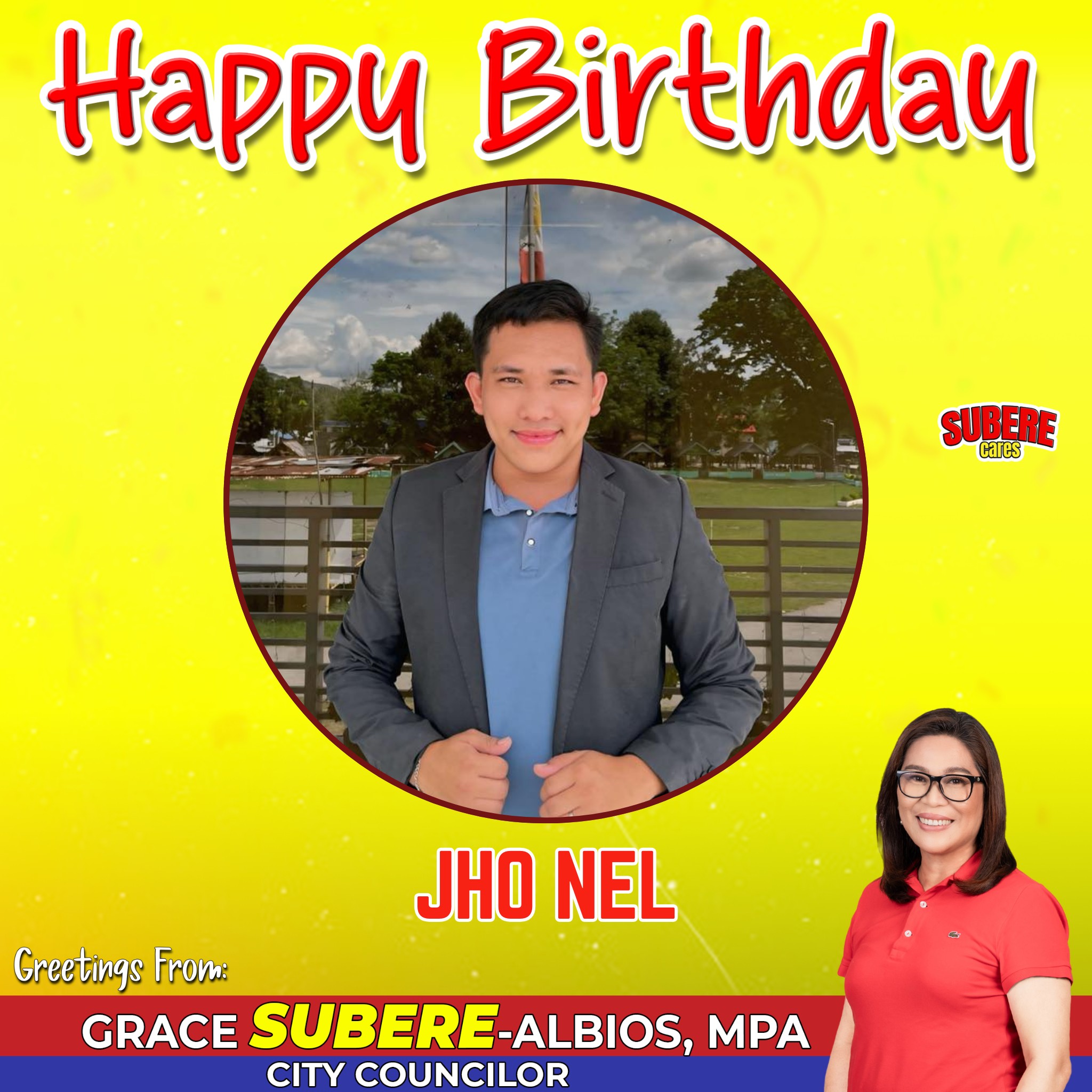 Konsehal Grace Subere-Albios