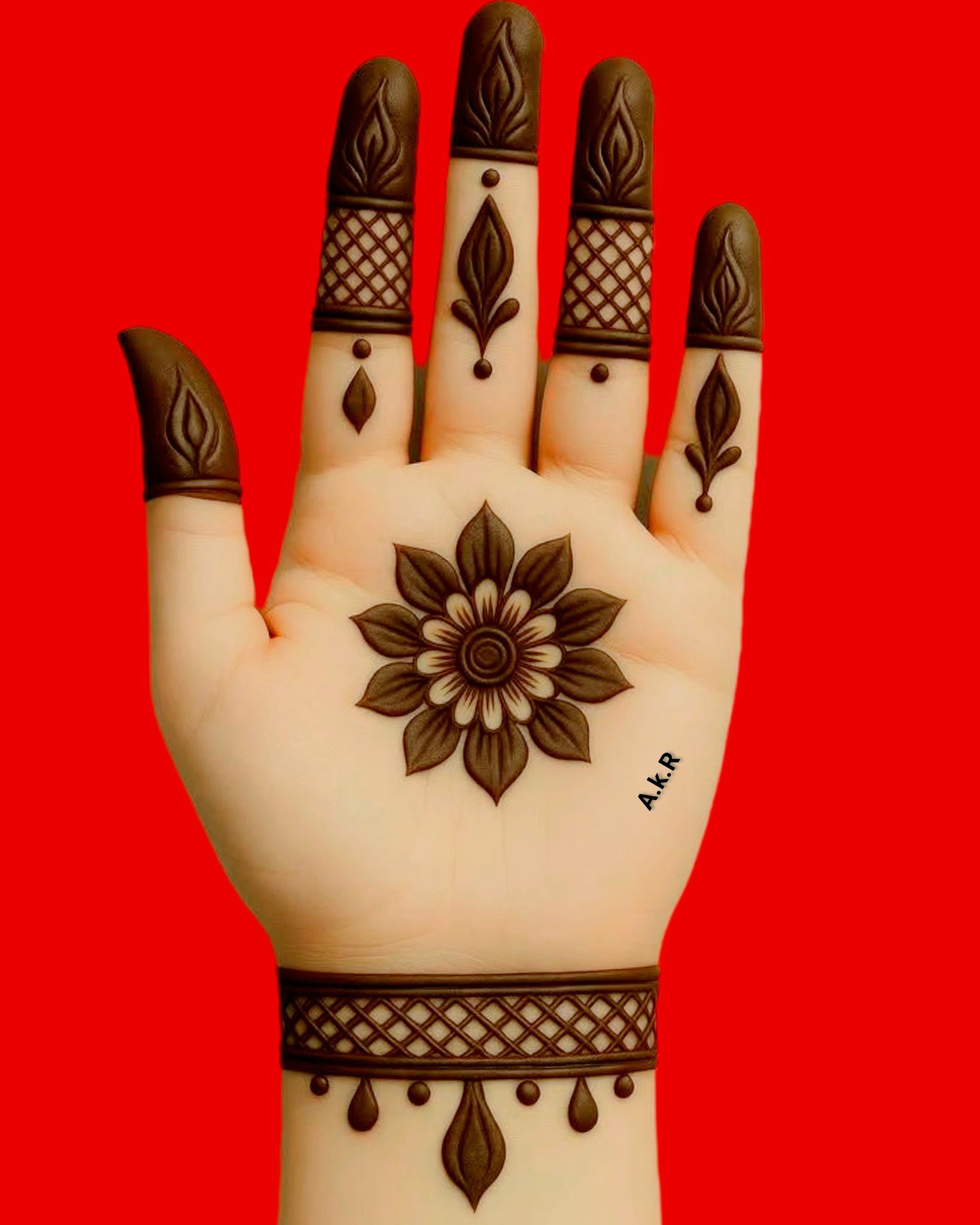 Aarohi Ki Rasoi - Stylish Front Hand Mehndi Designs 💖😘 ️... | Facebook