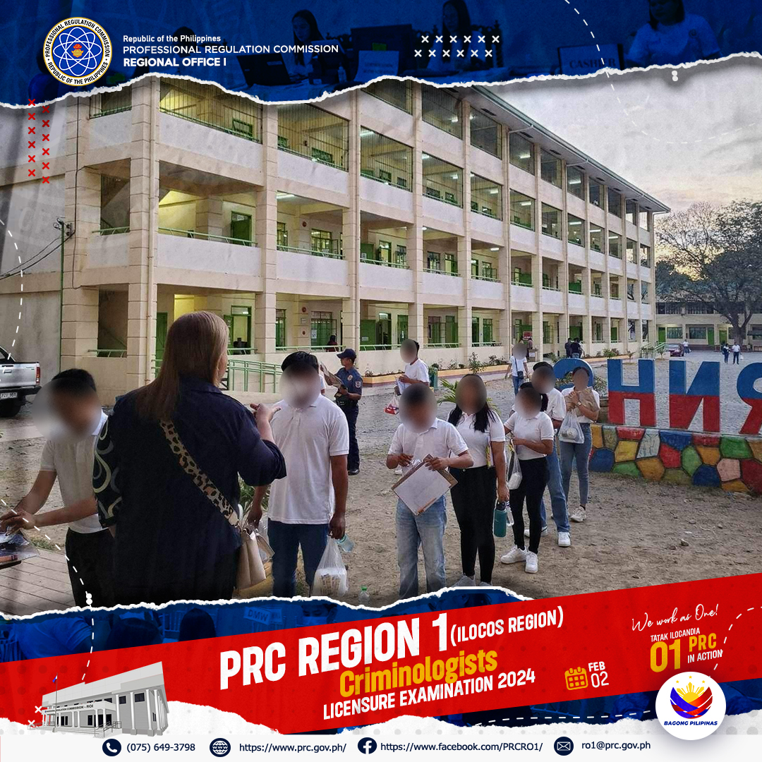 HAPPENING NOW! The... - PRC Region I, Ilocos Region | Facebook