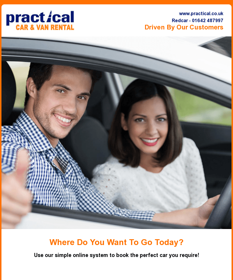 Practical Car & Van Rental | Redcar