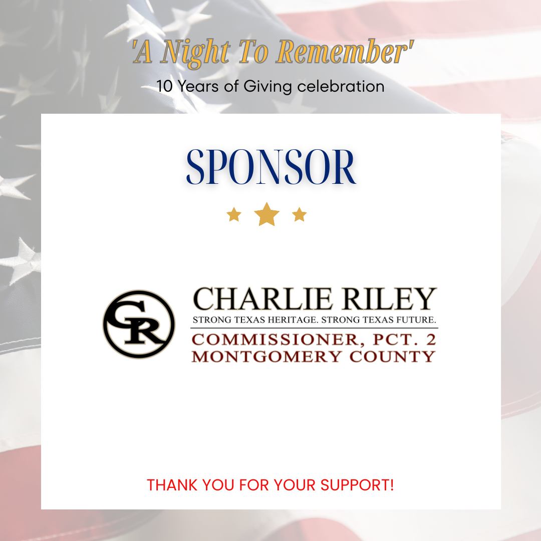 Texans - Thank you Commissioner Charlie Riley - Montgomery County ...