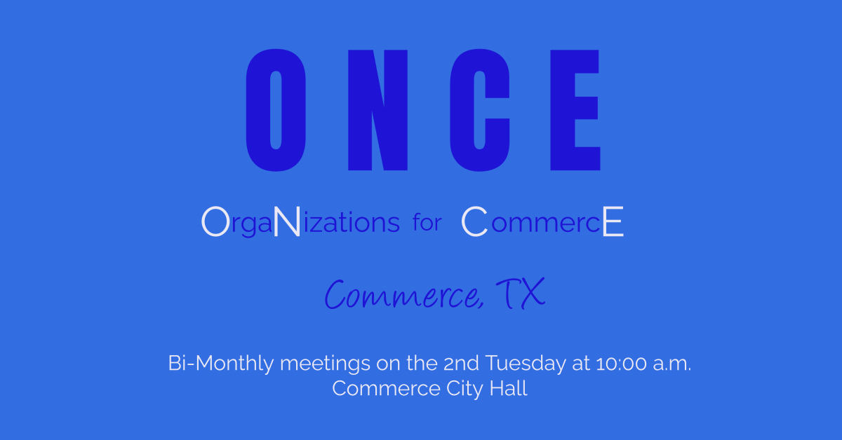ONCE: OrganizatioNs for CommercE | Facebook