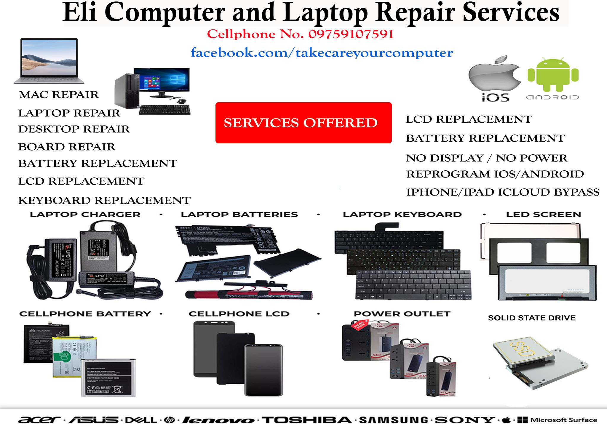 Eli Computer and Laptop Repair Services | Tarlac