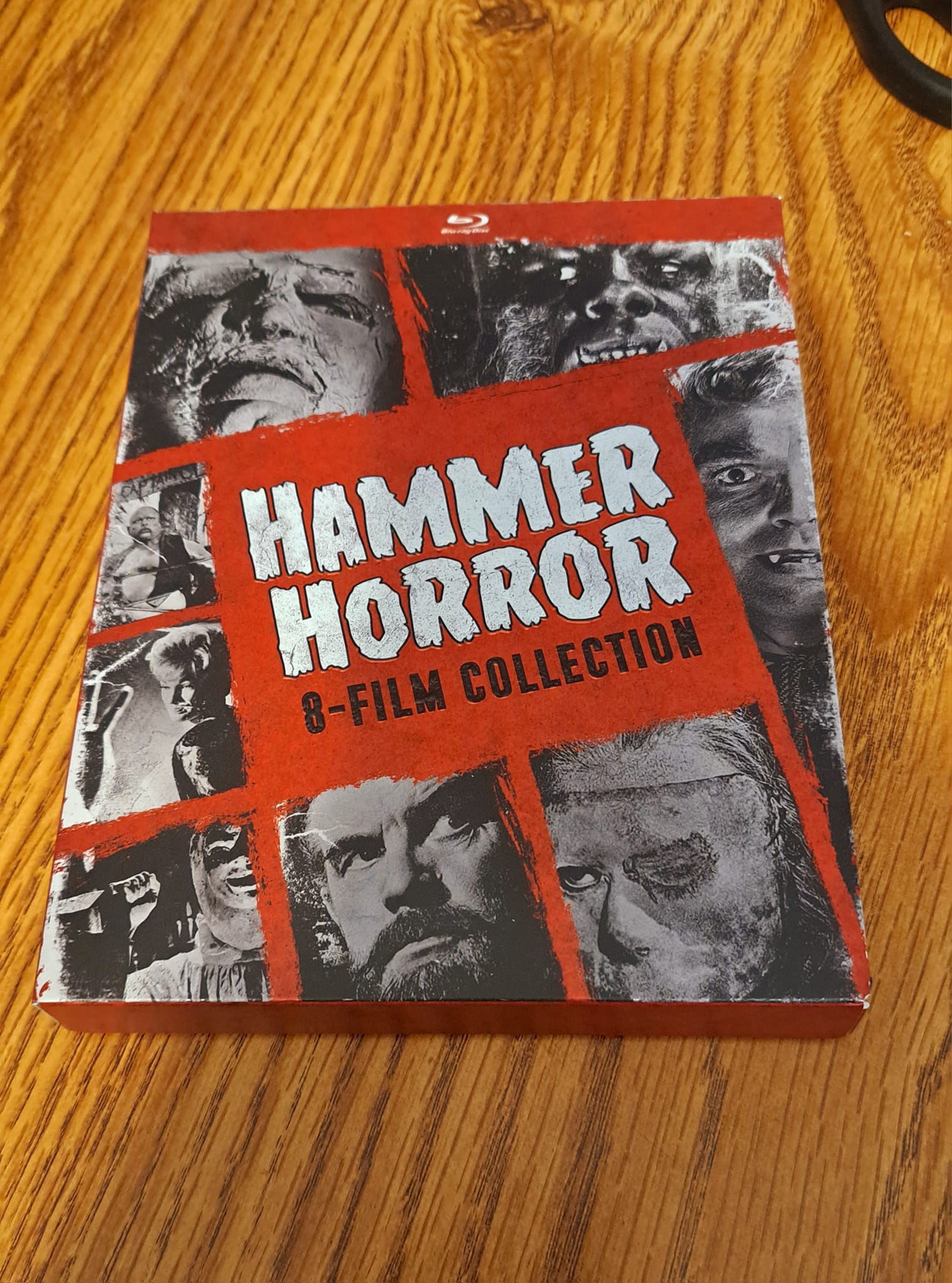 I got this hammer box set today whith 8 hammer classic on blu ray