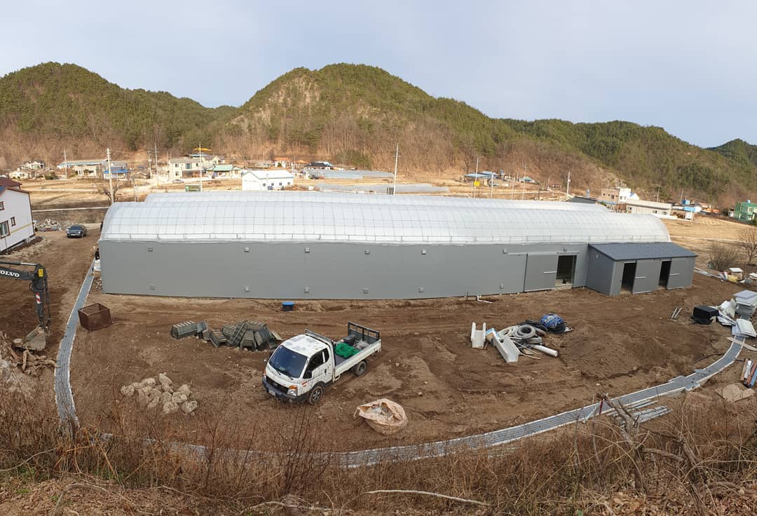 현재 울진관상어 양어장 건설 현황... - 한국관상어 양어장 korea aqua fish aquaculture | Facebook