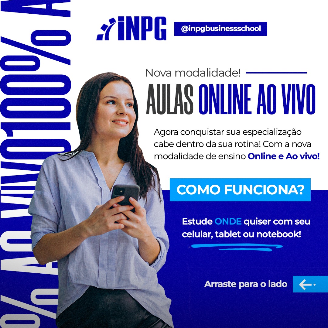 Novidade INPG: Sua Sala de Aula na... - INPG Business School