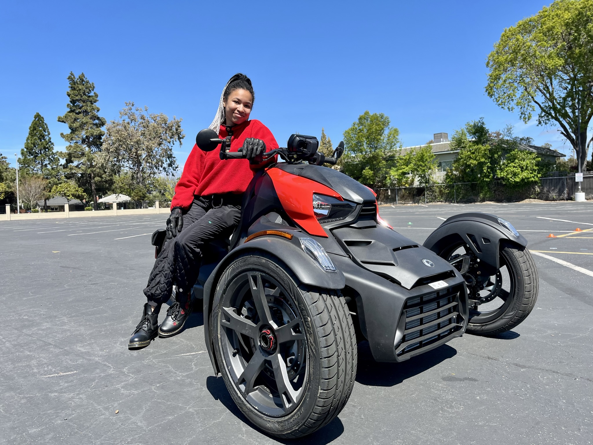 Can-Am 3-Wheel - New Can-Am rider from California📍 AJ... | Facebook