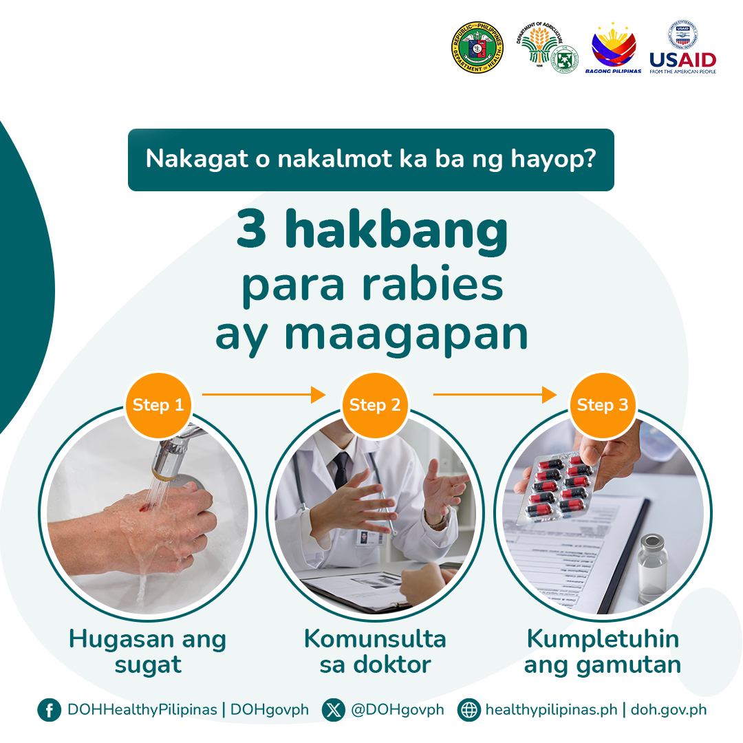 DOH Caraga - Ang rabies ay nakamamatay kung hindi agad... | Facebook