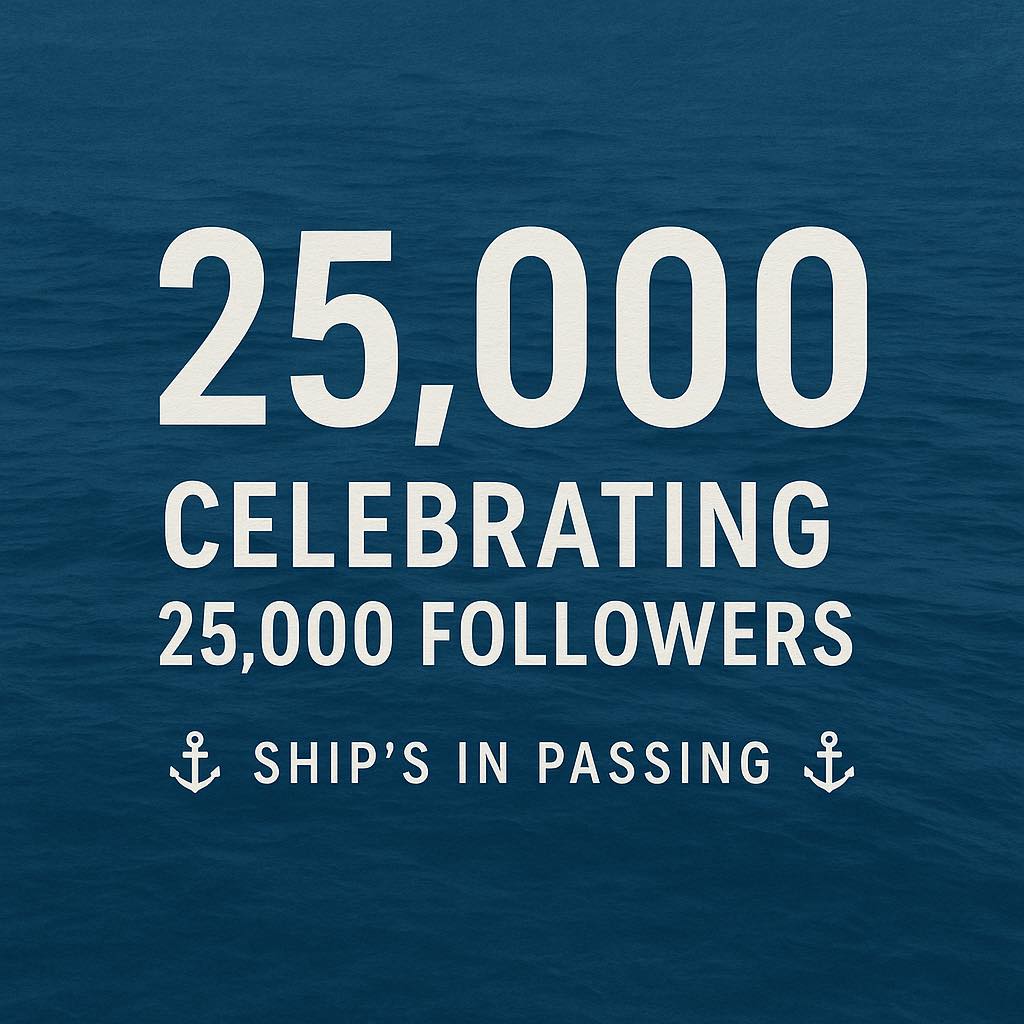 Ships - We are proud to share that Ship’s in Passing has reached 25,000 ...