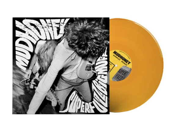 Mudhoney's March to Fuzz album on blue vinyl