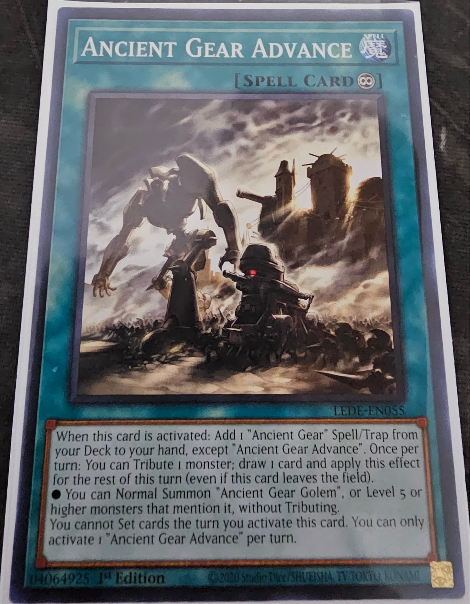 yugioh tribute support cards Burial DPRP-EN010 Super Rare 1st Edition NM Mint / near mint condition trading card Spell Card Soul Exchange -