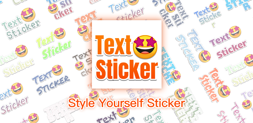 TextSticker - Create text sticker with color font