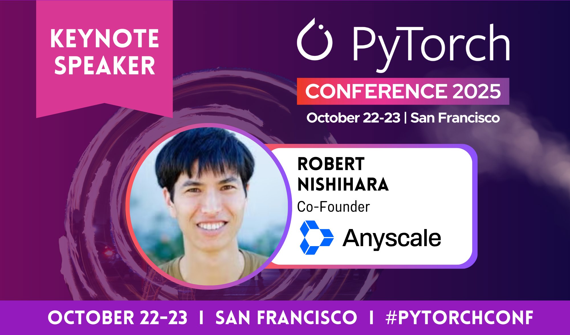 PyTorch - 👏 Excited to share that Robert Nishihara, Co-Founder at ...