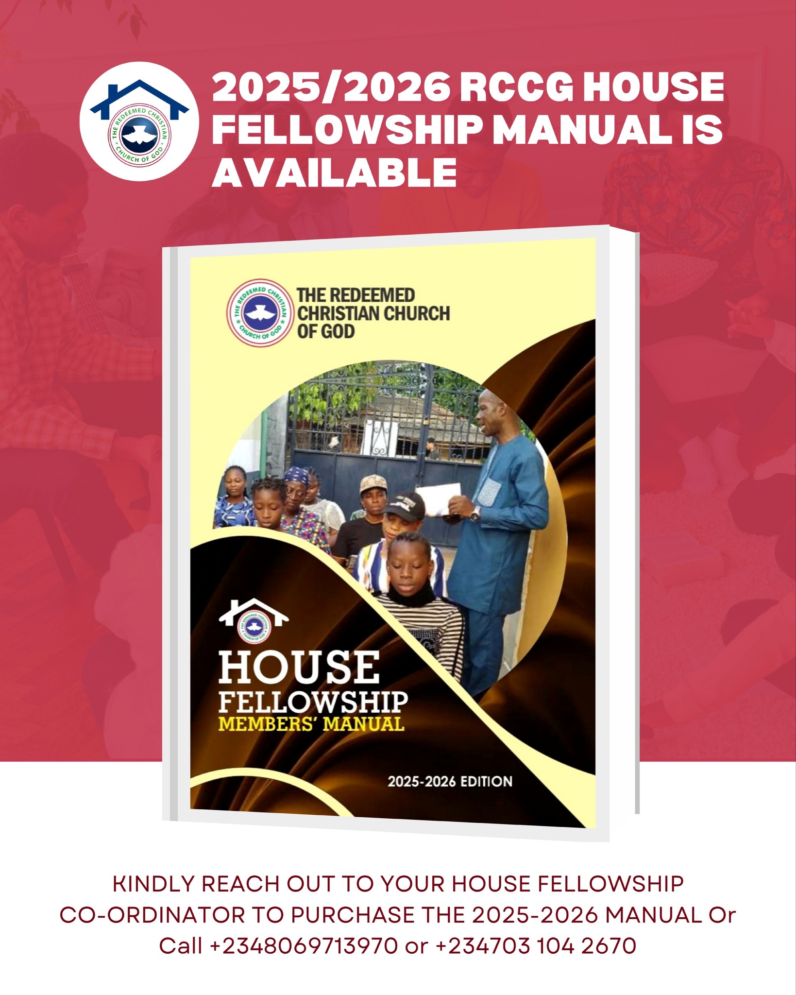 📖 The Wait is Over! RCCG 2025/2026... - RCCG Housefellowship | Facebook
