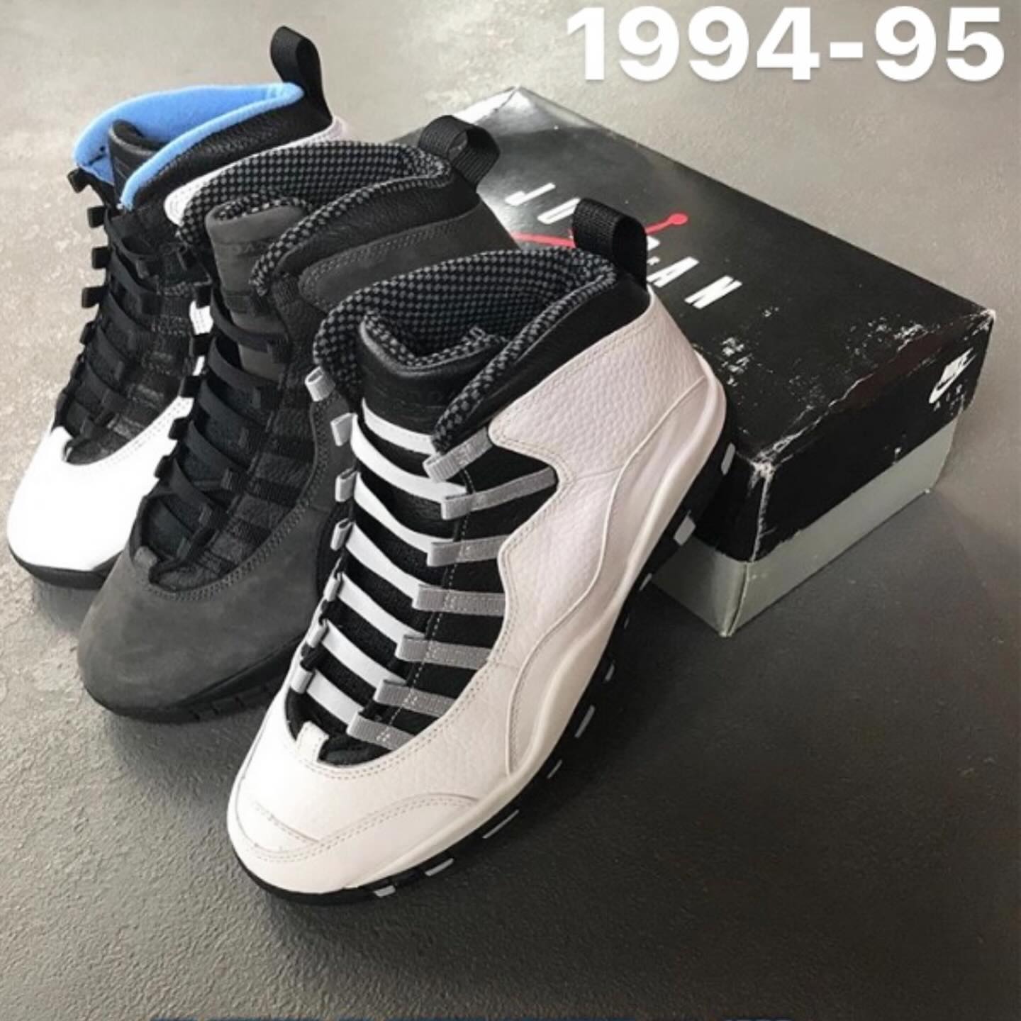 Debuted in 1994, the Jordan 10 