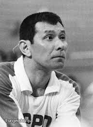 猫田勝敏 1944－1983． 4大会連続でオリンピック出場（日本のバレー
